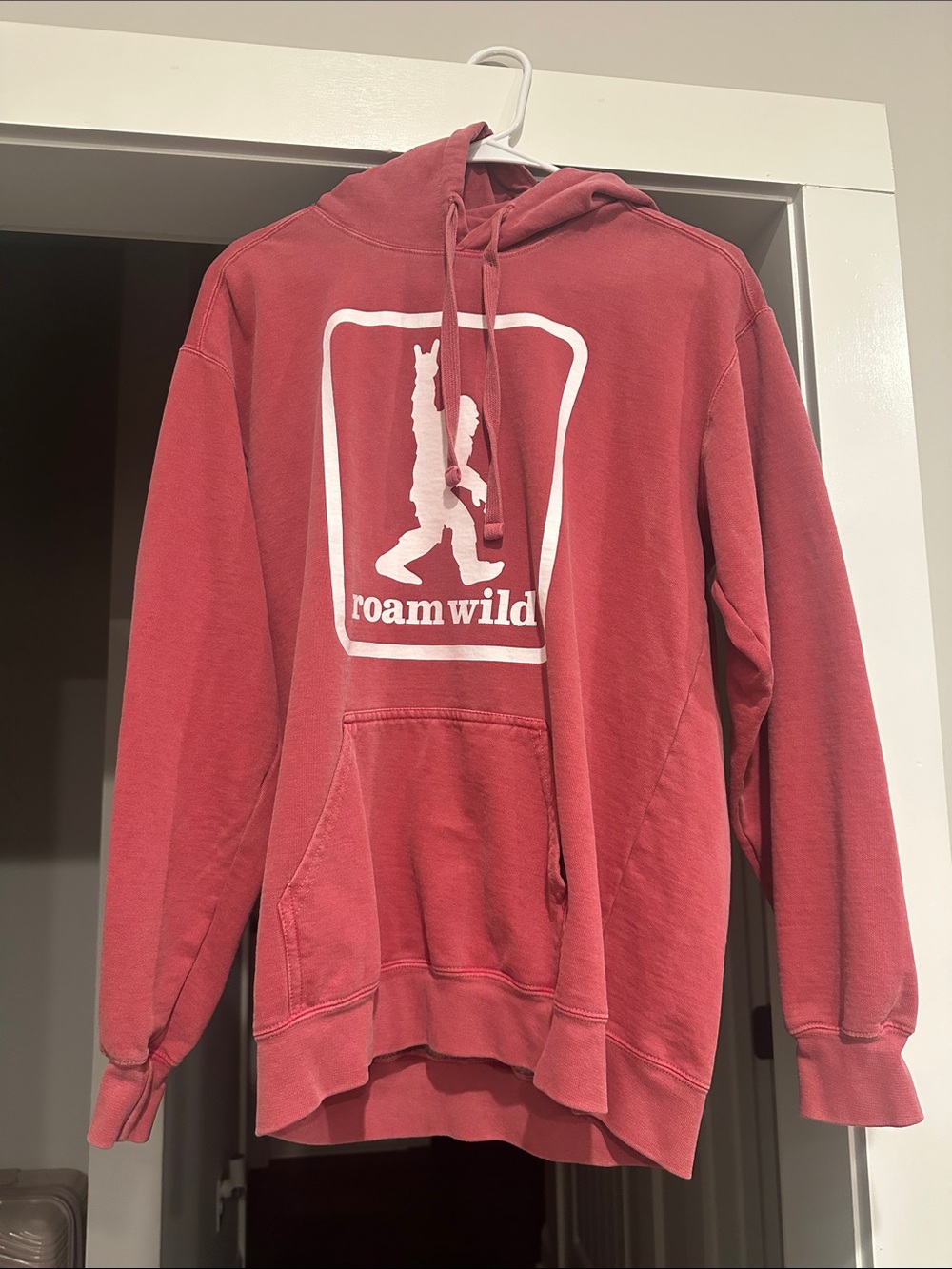 Comfort Colors Faded Red Roamwild Pullover Hoodie